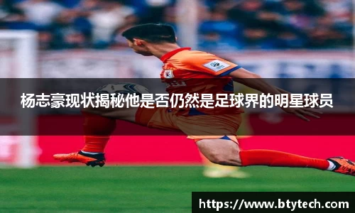 杨志豪现状揭秘他是否仍然是足球界的明星球员