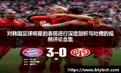 对韩国足球明星的表现进行深度剖析与吐槽的视频评论合集